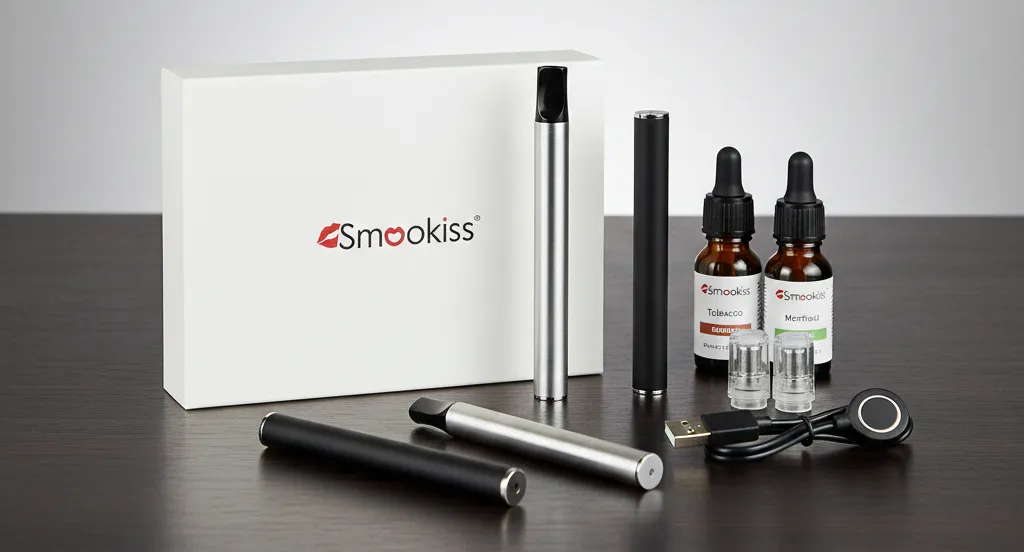 Sigaretta elettronica storica Smookiss starter kit e liquido pronto per svapo